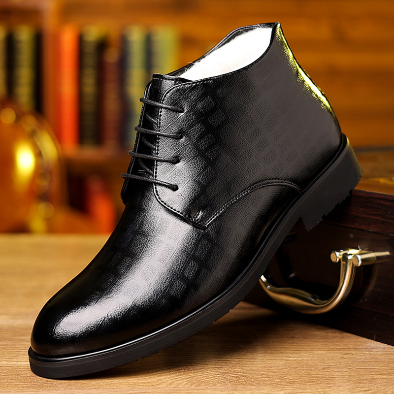 Men Formal Wear Top - Sepatu bot kulit pria, sepatu bot