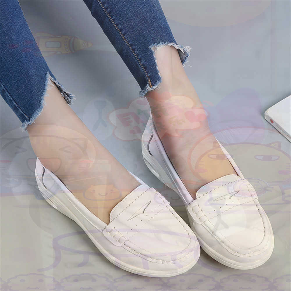 Men Formal Wear All Black - Sepatu Ukuran Besar Wanita Slip-On Lembut