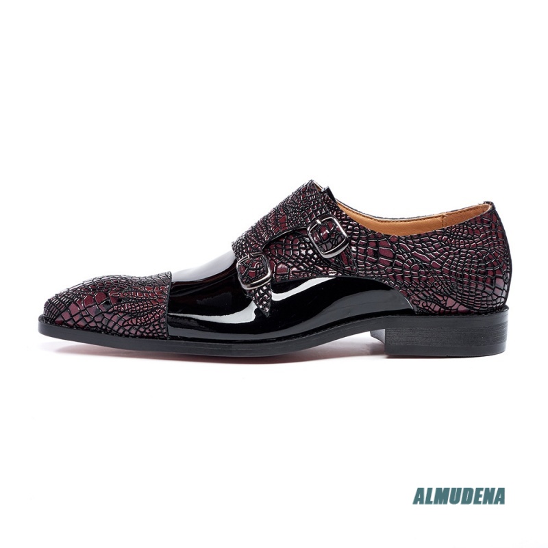 Sepatu Pria Retro Double Monk  - Scale - Men Formals & Ethnic Wear ulasan dan harga