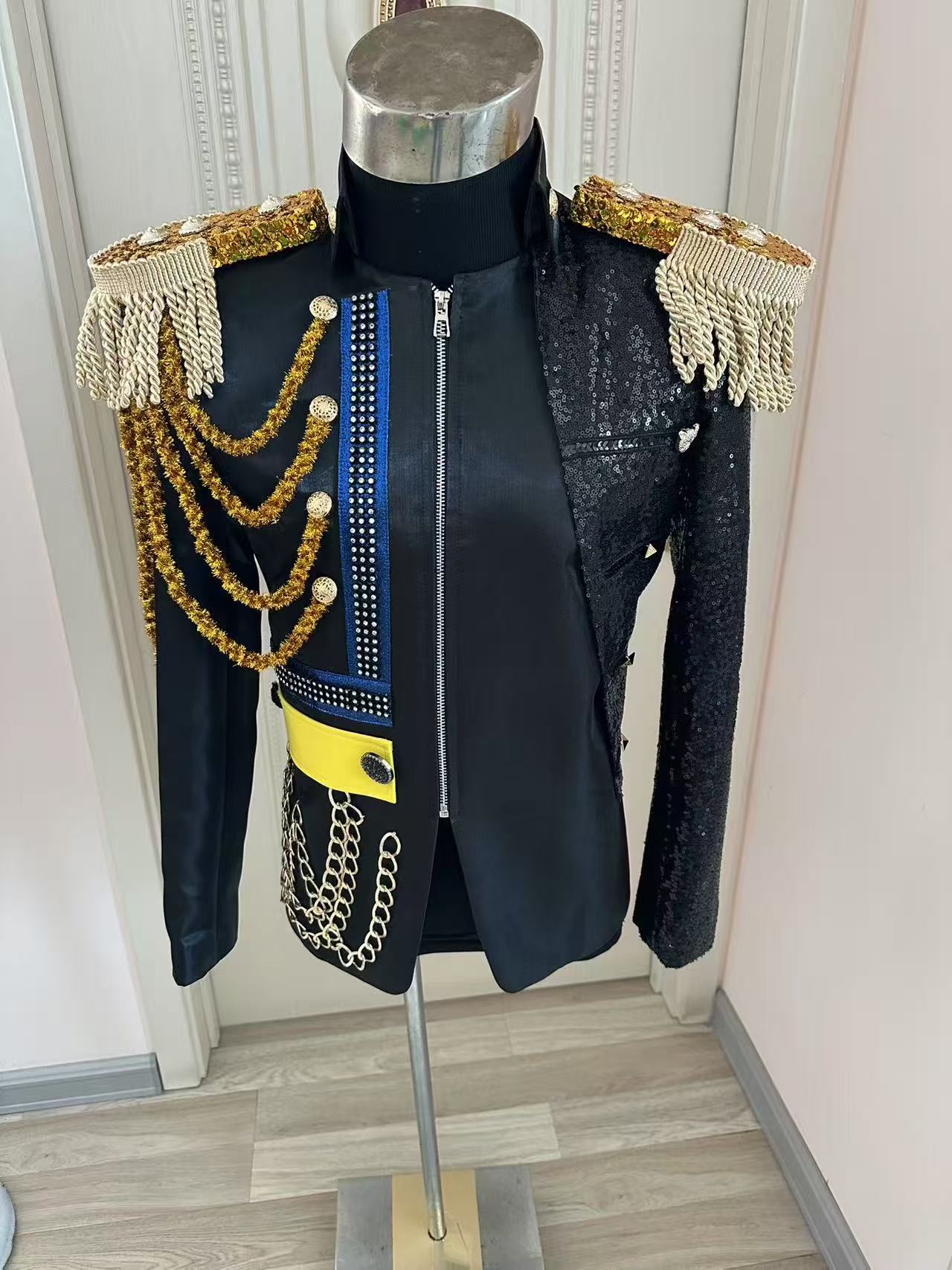 Jaket Royal Rumbai Pria Baru G - Formal Wear For Men In Wedding ulasan dan harga