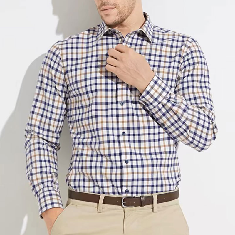 Kemeja lengan panjang pria, ka - Men Formal Wear Top ulasan dan harga