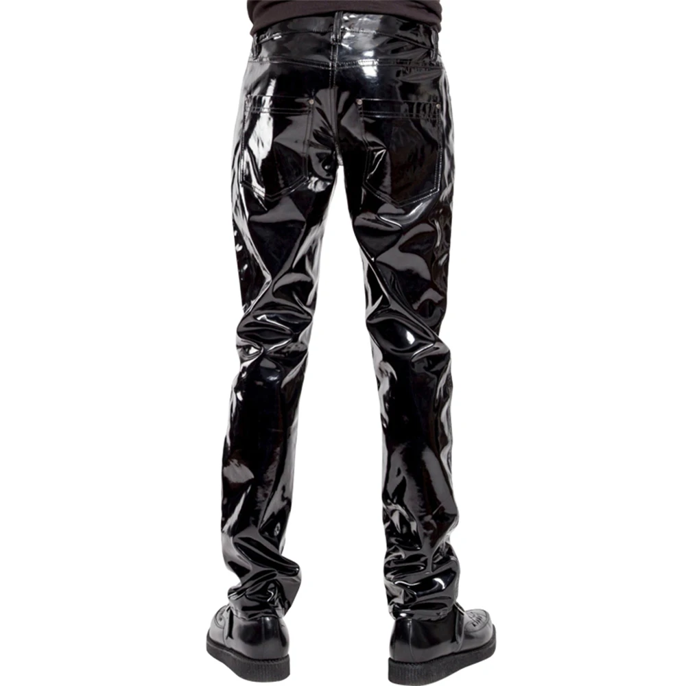 Celana Panjang PVC Kulit Imita - Men'S Gothic Formal Wear ulasan dan harga
