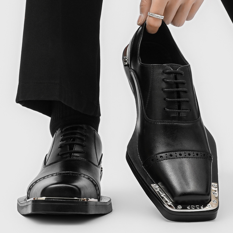 Sepatu kulit pria - gaya forma - Mens Formal Look ulasan dan harga