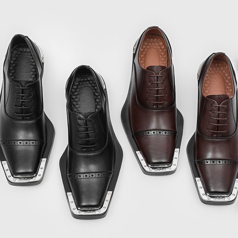 Sepatu kulit pria - gaya forma - Mens Formal Look ulasan dan harga
