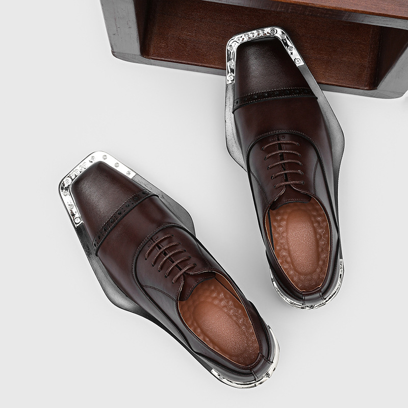Sepatu kulit pria - gaya forma - Mens Formal Look ulasan dan harga