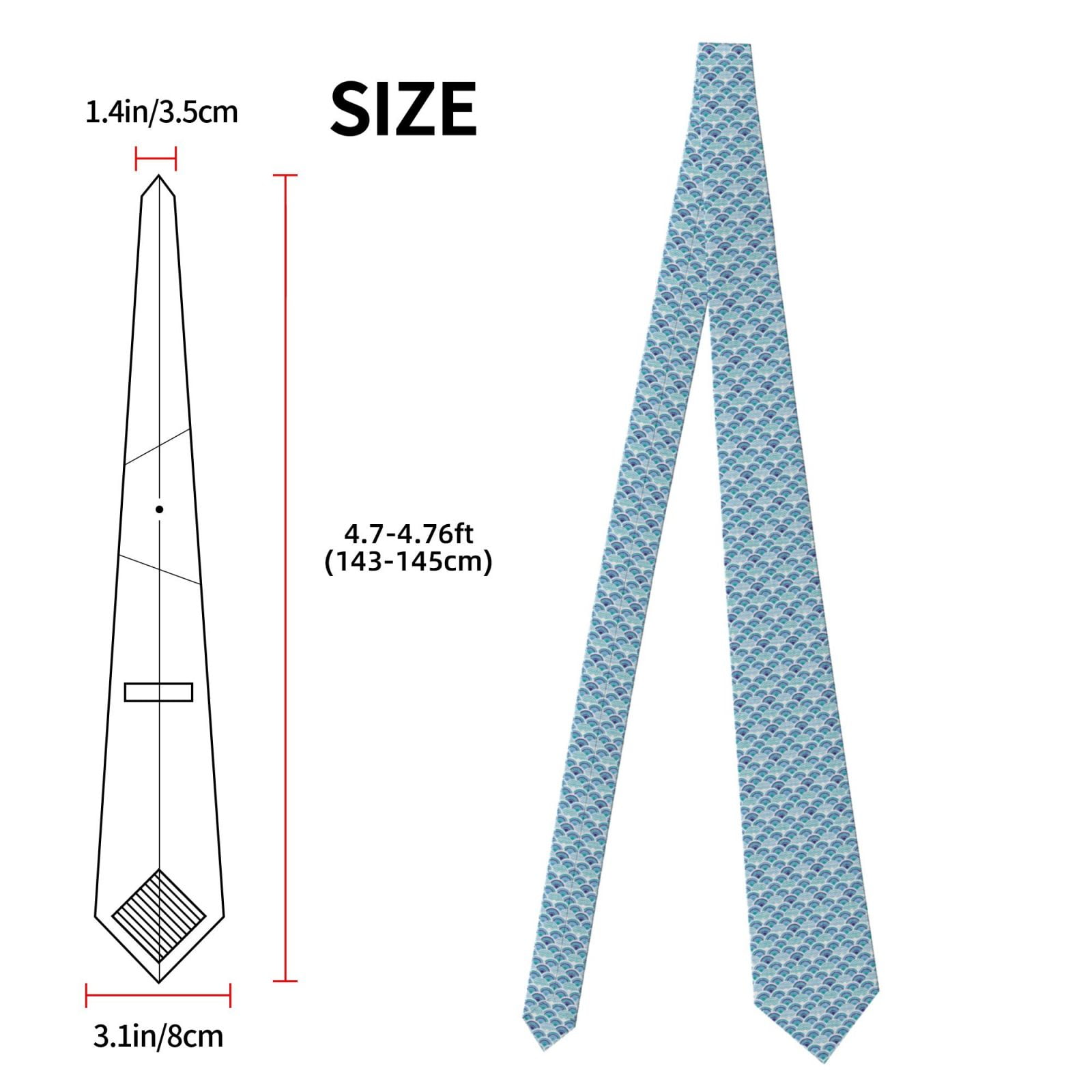 Dasi Sutra Pria Pola Cetak Tek - Scale - Men Formals & Ethnic Wear ulasan dan harga