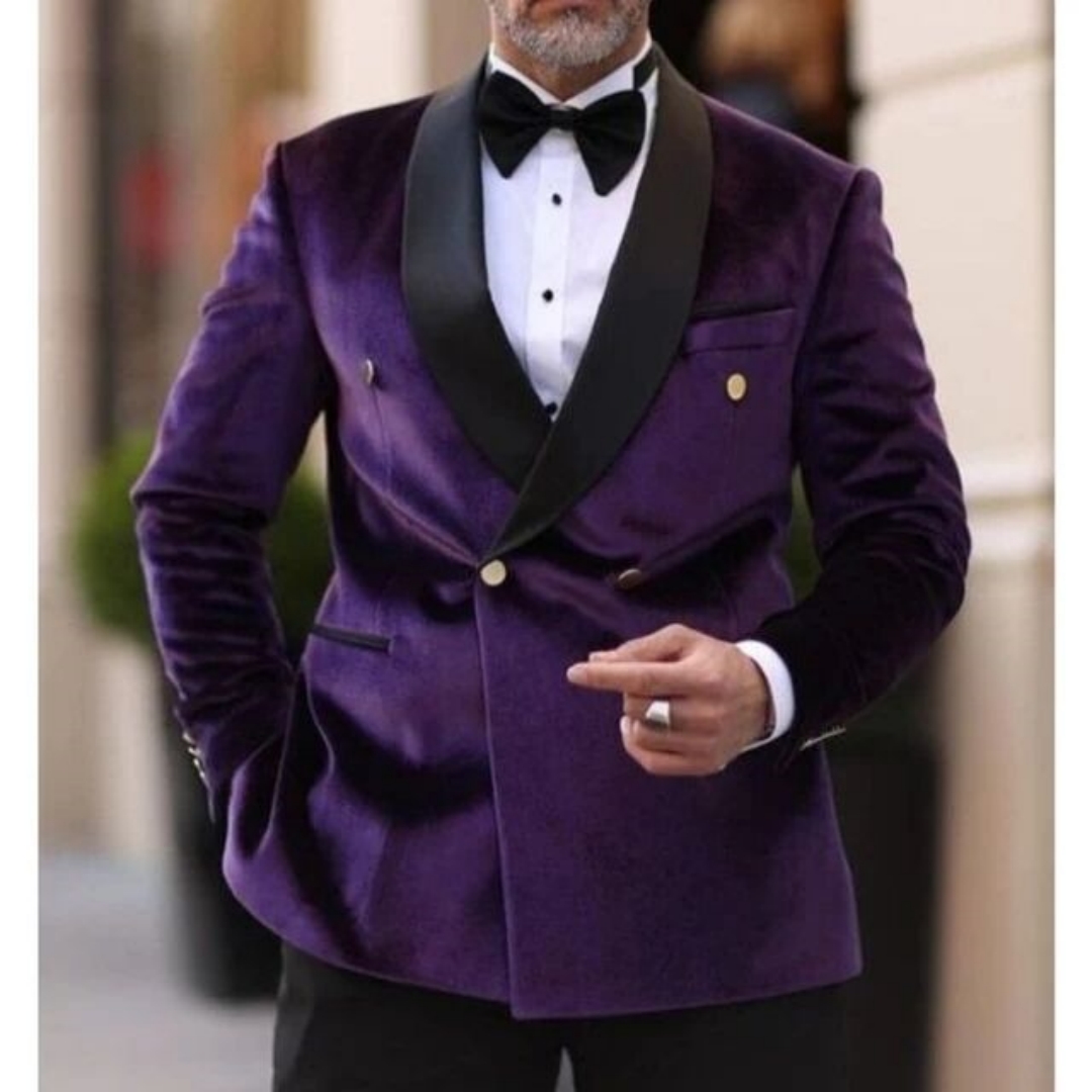 Jas Pengantin Pria Velvet XS-6 - Men Formal Wear Top ulasan dan harga