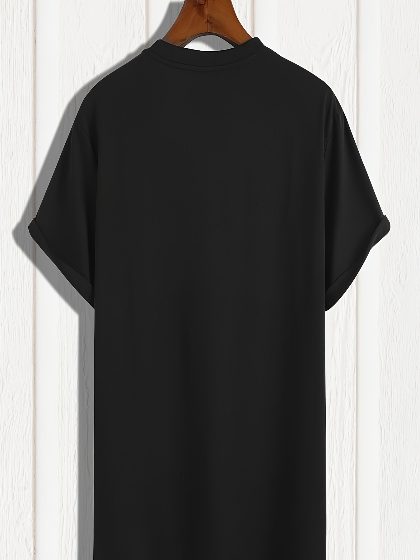 Kaos Katun Pria & Unisex (mode - Men Formal Wear All Black ulasan dan harga