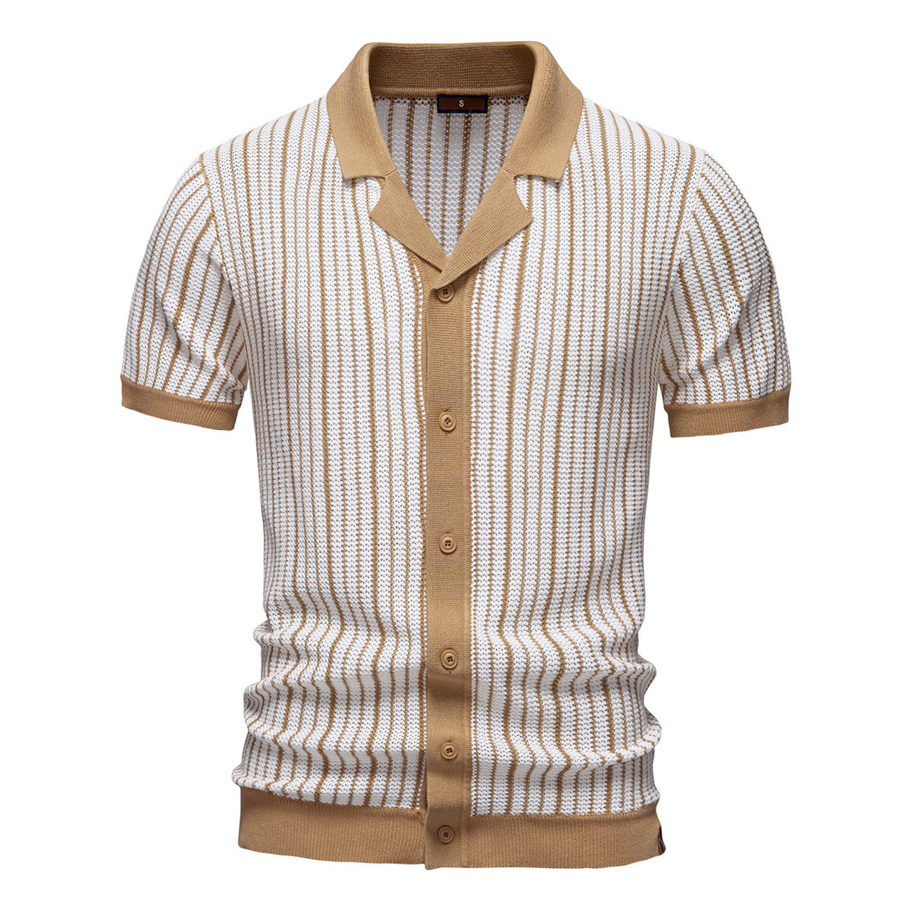 Kemeja Bisnis Pria Musim Panas - Men Formal Wear Top ulasan dan harga