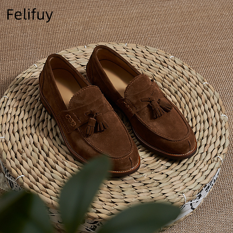 Sepatu Loafer Pria Cokelat Bar - Formal Wear For Men In Wedding ulasan dan harga