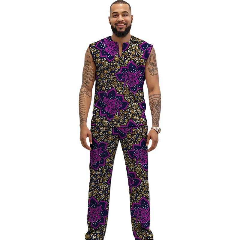 Atasan Tank Top + Celana Panja - Men Formal Wear Top ulasan dan harga