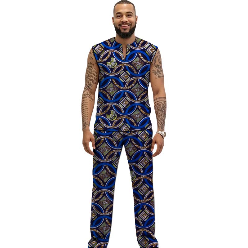 Atasan Tank Top + Celana Panja - Men Formal Wear Top ulasan dan harga