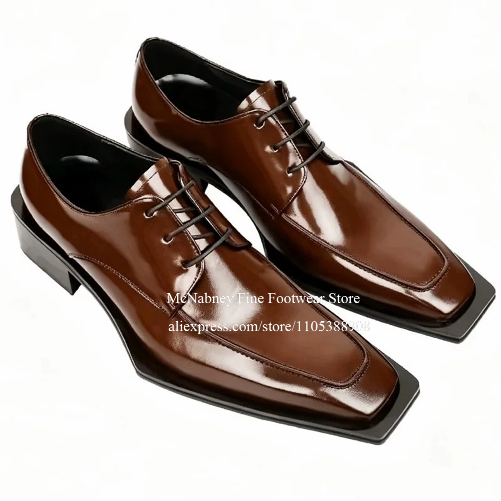 Sepatu Kulit Berpaku Kancing M - Formal Wear For Men In Wedding ulasan dan harga