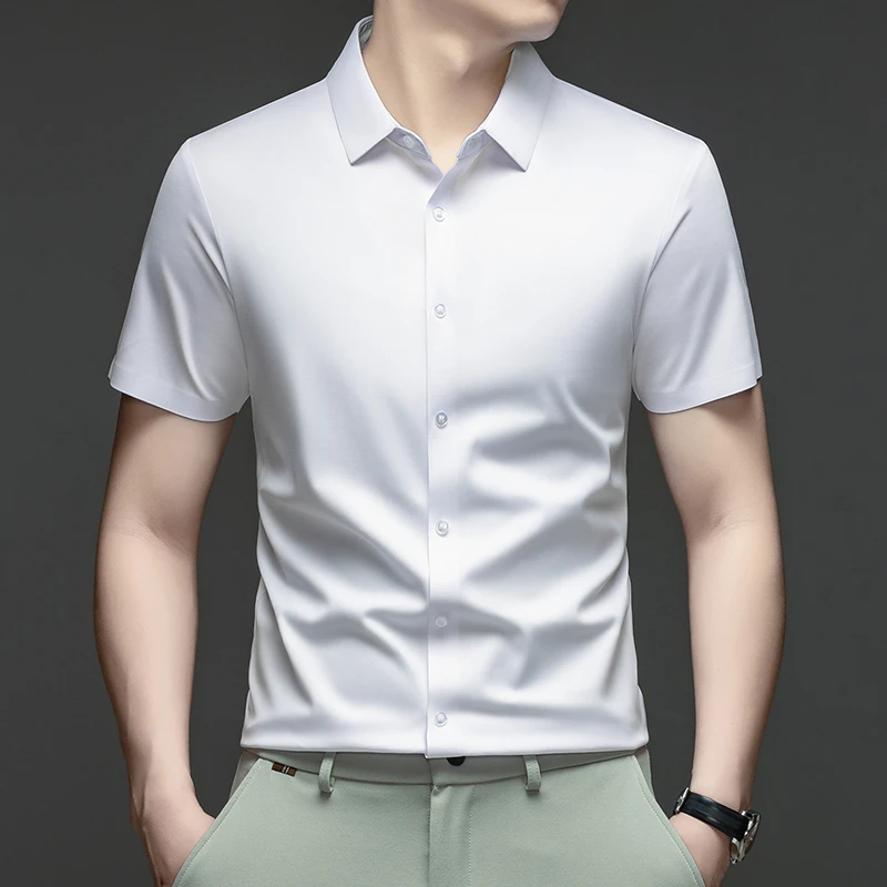 Kemeja Kasual Formal Pria Leng - Mens Formal Look ulasan dan harga